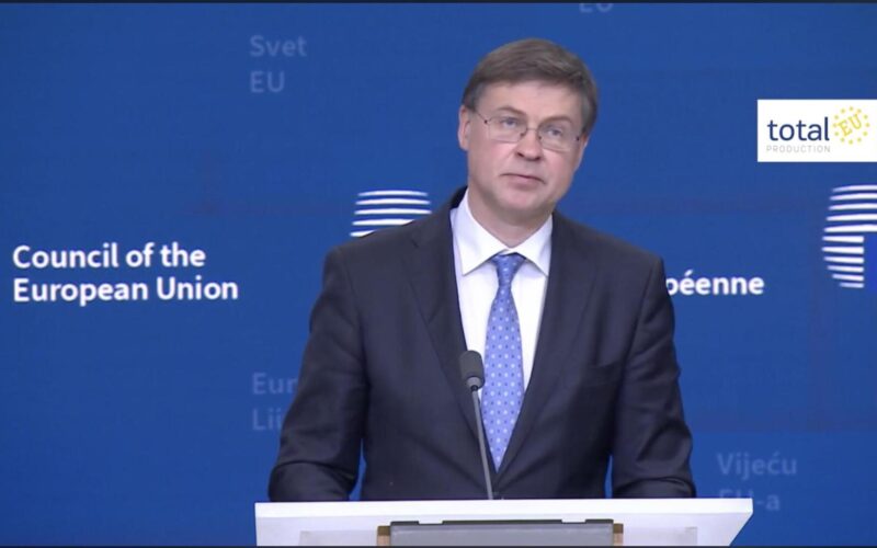 Economy: Dombrovskis, ‘In 2030 the RRF will have disbursed 100 billion euros’