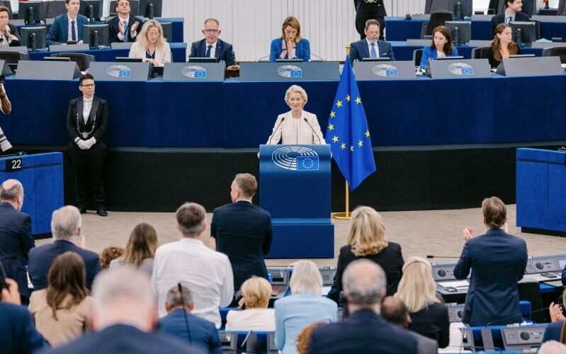 Von der Leyen makes European independence the test of her second mandate